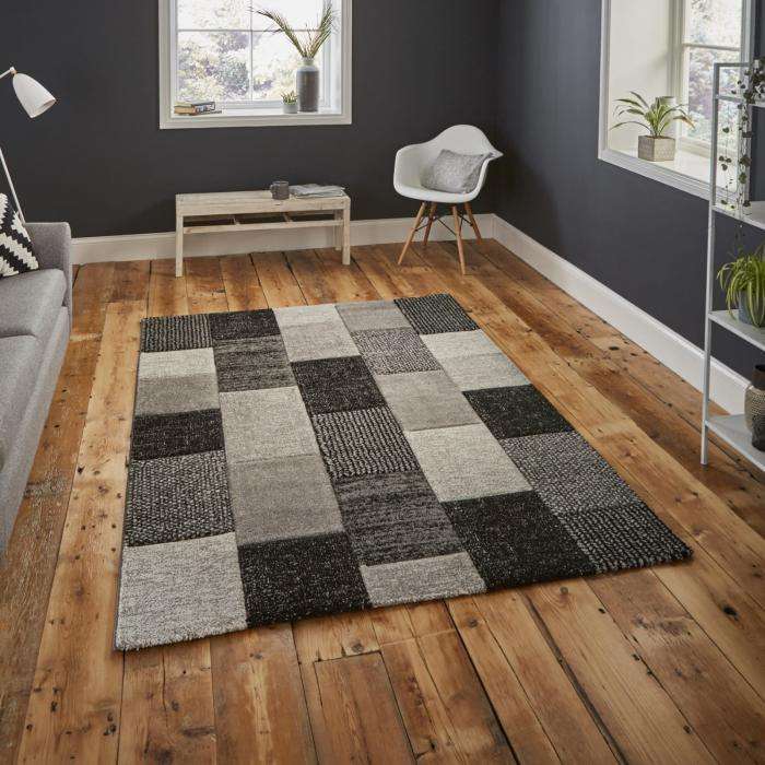 Brooklyn 21830 Grey.Black _1 Rug