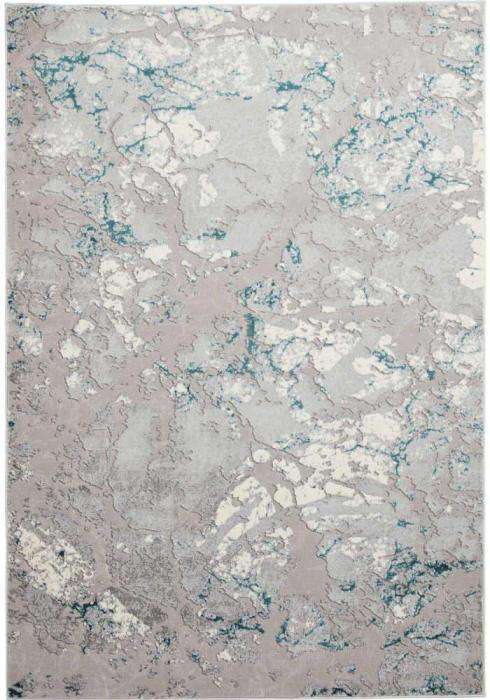 Apollo 2677 Grey/Green Rug by Think Rugs image 2