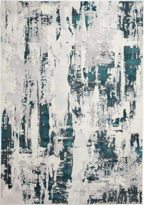 Apollo GR579 Grey/Green Rug by Think Rugs image 2