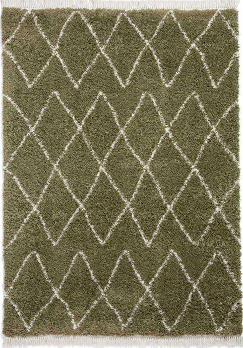 Boho Rug Colour 8280 Green by Think Rugs