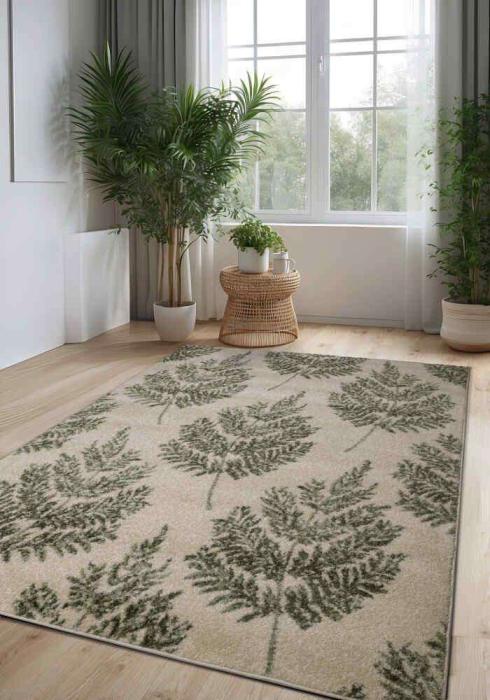Echo Fern Green Rug by Melrose Interiors image 1
